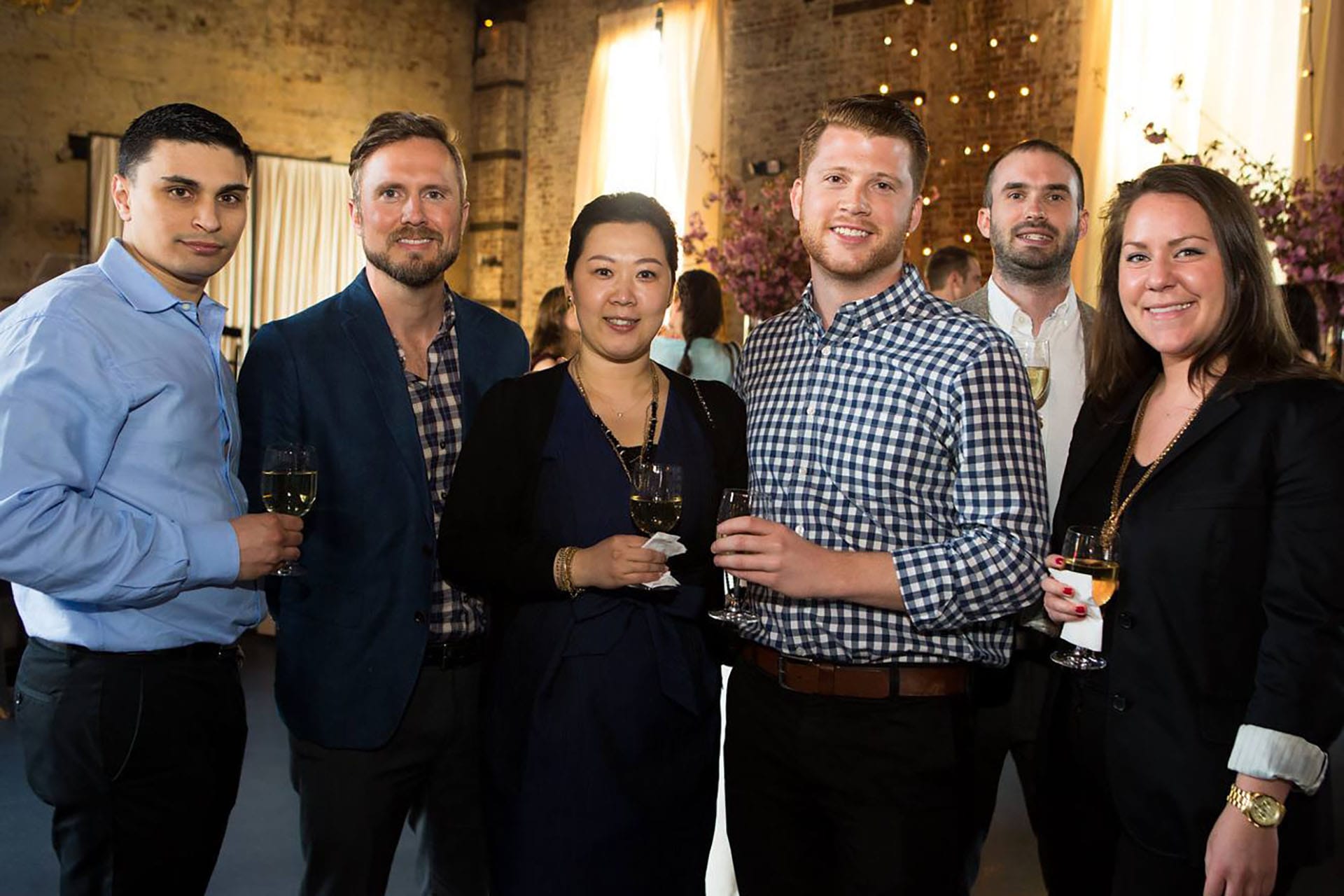 Marc Fabris, Sohui Kim, Joey Chemello, and Maggie Hummel of Ingui Architects at the BCHS 2015 Gala.