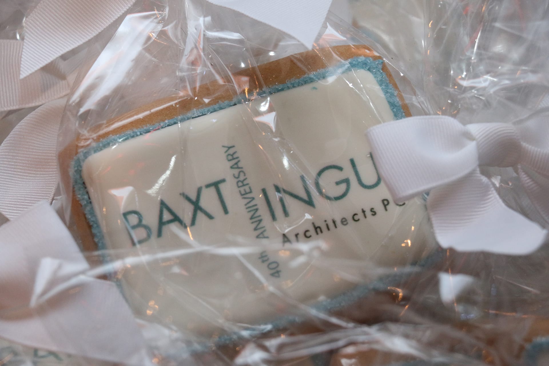 Baxt Ingui 40th Anniversary cookie