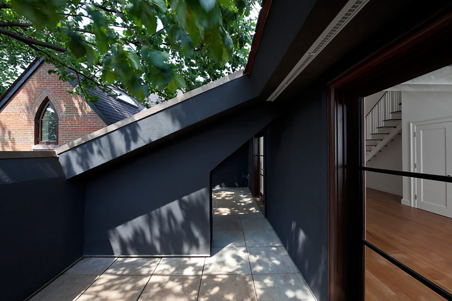 Balcony in a Cobble Hill condo